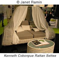 Kenneth Cobonpue Rattan Settee