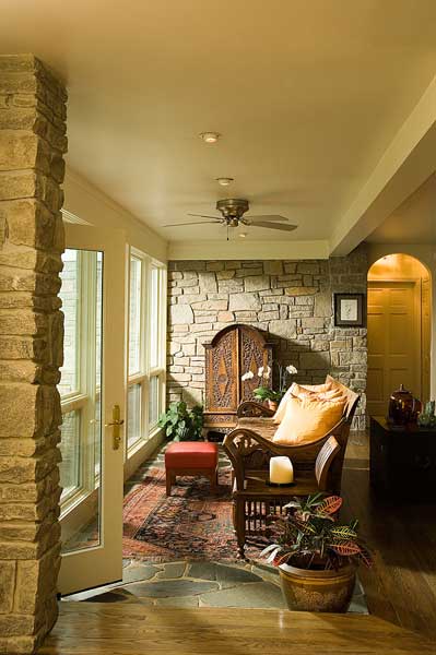 Cabinet and Oriental rug