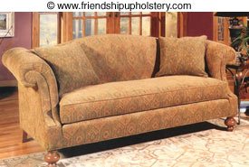 upholstered sofa